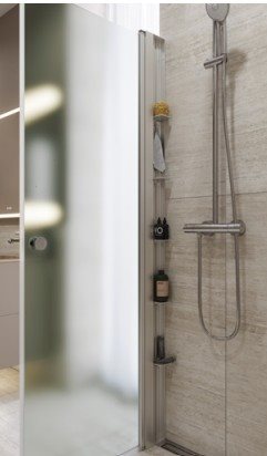 Dansani tower reol, brusereol med flytbare hylder, fås i flere farver